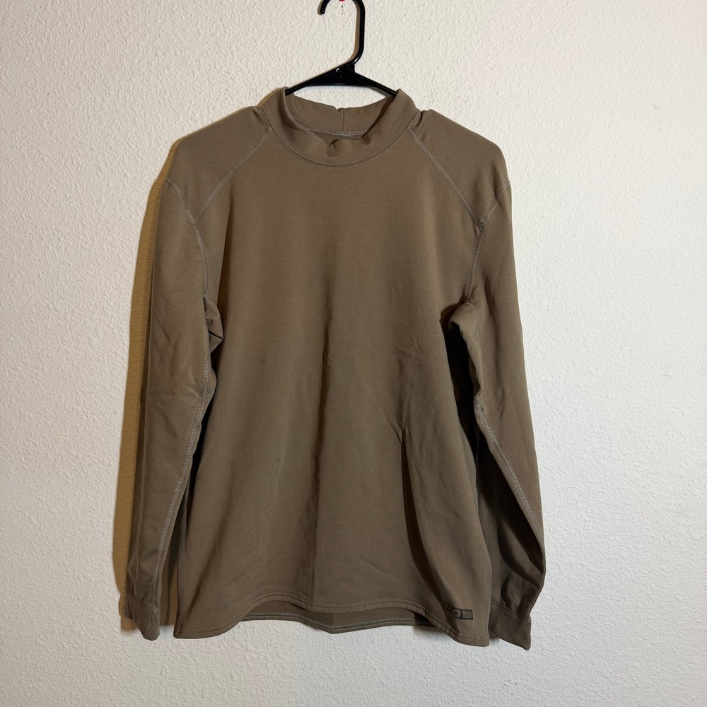 XGO Phase 4 Performance Fleece Base Layer Shirt Coyote Brown Mens Medium USA